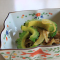 みるく茶's cooksnap of when they made 新玉ねぎとゴーヤーのカレー炒め.