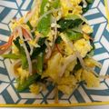 まん！'s cooksnap of when they made チンゲン菜とカニカマと卵炒め.