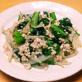 chirochan☆'s cooksnap of when they made もやしと小松菜の中華炒め.