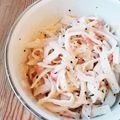 ちかっぴー's cooksnap of when they made ★大根カニカマの胡麻マヨサラダ★.