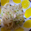 ♬タ〜リラリラ〜♬'s cooksnap of when they made 簡単☆白菜とモヤシのツナ和え.