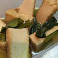 ＊youryoma＊'s cooksnap of when they made 簡単☆小松菜と絹厚揚げの煮浸し.