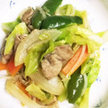 ムーミン☆ママ's cooksnap of when they made ☆簡単おかず☆あのタレで〜豚肉野菜炒め.