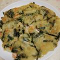 クック0UQ98I☆'s cooksnap of when they made エビマヨチヂミ.