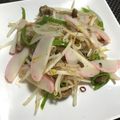☆あいちゃん's cooksnap of when they made 節約！もやしとかまぼこのペペロンチーノ風.