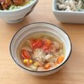 runa10's cooksnap of when they made うちの定番！トマトとウインナーのスープ.