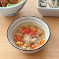 runa10's cooksnap of when they made うちの定番！トマトとウインナーのスープ.