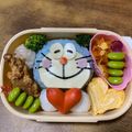 みのこなさん's cooksnap of when they made ドラえもん♡キャラ弁♡2.