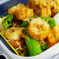 チョミ蔵's cooksnap of when they made しし唐とちくわのじゃこ炒め.
