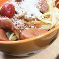 ☆motsu☆'s cooksnap of when they made 肉じゃがアレンジ！ミートソースパスタ.