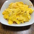 K（大学新一年生）'s cooksnap of when they made ふわとろ卵のデミグラスソースオムライス.