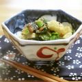 ももいろさくら's cooksnap of when they made 油揚、小松菜のサバ味噌和え.