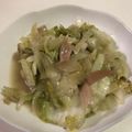 papikun's cooksnap of when they made 白菜のチーズ炒め☆.