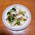 クックY08S17☆'s cooksnap of when they made 白菜と小松菜、ツナのしんなり炒め.