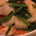 chee50's cooksnap of when they made カブと鶏肉の煮物.