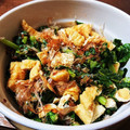まさこ母's cooksnap of when they made 大根の葉と揚げのおつまみ.