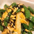 クックMLS2S3☆'s cooksnap of when they made スナップエンドウの塩昆布炒め.