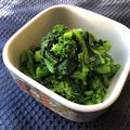 栗丸うさぎ's cooksnap of when they made 菜の花の麺つゆお浸し.