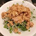 ねこ's cooksnap of when they made ブロッコリースプラウトとツナ缶のマヨ和え.