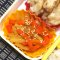 nosso's cooksnap of when they made 人参と大根の皮だけきんぴら.
