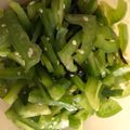 1035's cooksnap of when they made ピーマンの塩昆布和え.
