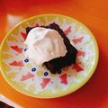 めんたろうななたろう's cooksnap of when they made 豆腐一丁で作るチョコケーキ.