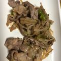 ちゃんこまんさん's cooksnap of when they made ご飯がすすむ☆豚肉とえのきともやし炒め.
