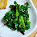 ＊キーツニャン＊'s cooksnap of when they made 春✿菜の花の辛子昆布和え。.