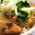 くま五郎's cooksnap of when they made 介護食【焼き鳥缶で簡単！親子煮】.
