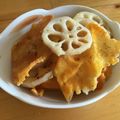 クックノンパパ's cooksnap of when they made レンコンのサクっとチーズ焼き！.