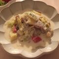 ますふ's cooksnap of when they made 白菜と鶏肉のクリーム煮.