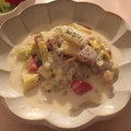 ますふ's cooksnap of when they made 白菜と鶏肉のクリーム煮.