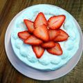 sakura☆☆☆'s cooksnap of when they made 30分で完成♪簡単デコレーションケーキ♪.