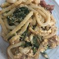 A11y's cooksnap of when they made 冷凍うどんで簡単カルボナーラ.
