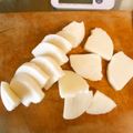 お塩と砂糖's cooksnap of when they made 鏡餅の割り方 電子レンジ スライス餅.