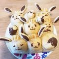 w125's cooksnap of when they made イーブイのちぎりパン.