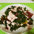 nana_tenjo's cooksnap of when they made 小松菜と豆腐の中華風炒め物.