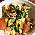 すすとう's cooksnap of when they made 超簡単！ニラとウィンナーの中華風炒め物.