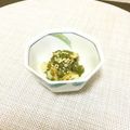 ☆こまっと☆'s cooksnap of when they made おつまみに◎めかぶと帆立のわさびあえ.
