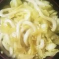 kyokoha's cooksnap of when they made カレーうどん.