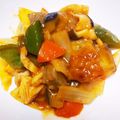 のり子のおかず♪'s cooksnap of when they made 野菜ゴロゴロ鶏から揚げの酢鶏.