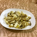 クック1V5K8H☆'s cooksnap of when they made 長いもときのこのバターしょうゆ炒め.