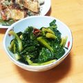 ハチワレねこ's cooksnap of when they made 和味☆小松菜のピリ辛浅漬け.