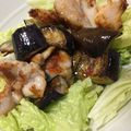 クックM6DK2O☆'s cooksnap of when they made 簡単♡なすと胸肉のスイートチリ炒め.