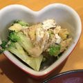 丘のタヌキちゃん's cooksnap of when they made 簡単一品♡ブロッコリーと油揚げの胡麻和え.