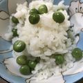 クック00N8WZ☆'s cooksnap of when they made ぷっくり緑色！！豆ごはん.