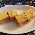 ☆hikonyan☆'s cooksnap of when they made 胡麻と桜えびの卵焼き♪.