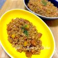 YUH♡ママ's cooksnap of when they made カレールウｄｅカレー炒飯★目玉焼のせ.
