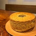 さやっ's cooksnap of when they made 米粉deバナナの酵母シフォンケーキ.
