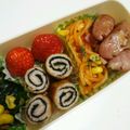 ✯聖夢✯'s cooksnap of when they made お弁当のおかずに！肉海苔巻き.